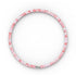 Pink Nebula | Silver | Gilded Turquoise Gemstone Wrap